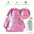 Fantasy Pu Printed Dot Children&#39;s Backpack