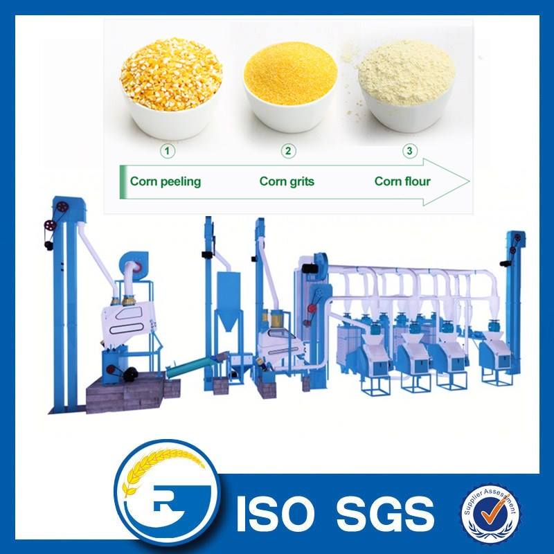 20 tonne per day corn flour milling machine 