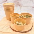 16ozPaper Food Soup Cup Leakproof Waterproof Soup