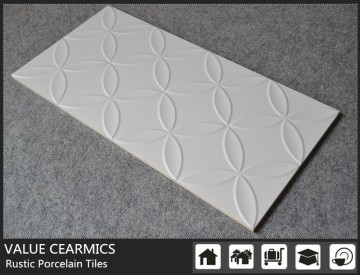 3D full body porcelain tile design