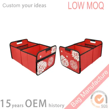 Foldable Printing oxford trunk storage box fashion type