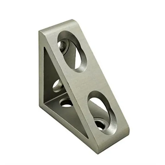 4-hole inside corner gusset corner bracket, angle corner brackets
