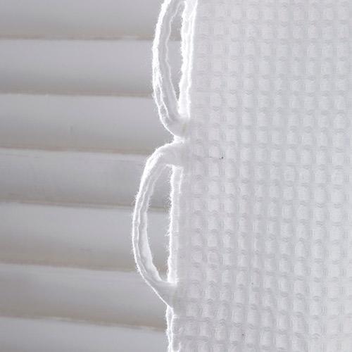 Best Hotel White Cotton Waffle6