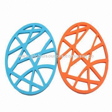 Square shape silicone coasters