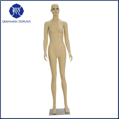 Super sexy skin color nude female mannequin