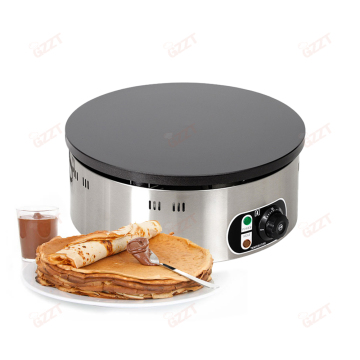 Commercial 1-plaat gas crêpe maker voor restaurants en snackkraampjes