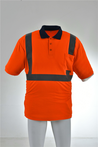 High Visibility Moisture Wicking Long Sleeve Safety Shirt