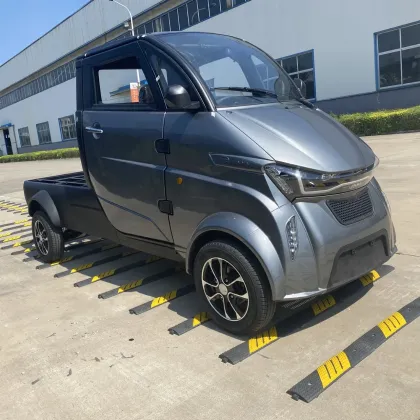 Four Wheel Electric Transport Carfood Van Mini Van L6e Approved