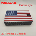 Custom 20 Port USB Charger