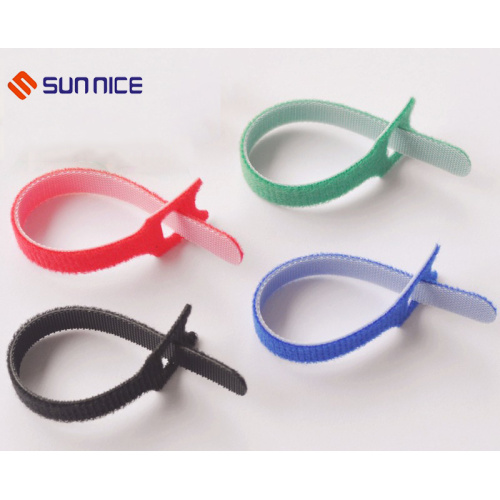 Hook and Loop Adjustable Strap for Cable Tie
