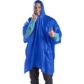 Poncho antipioggia in PVC riutilizzabile