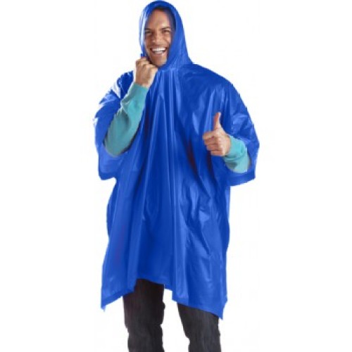 Reusable PVC rain poncho