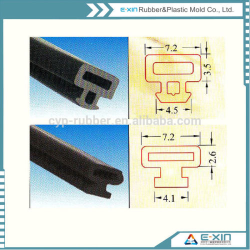 Extruded Silicone Epdm Rubber Seal Strip For Curtain Walls /steel Door