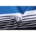 Men's Knitted Multi Color Striped Crew-neck Pullover