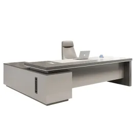 High end solid wood boss table