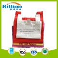 Zero Waste Produce HDPE Supermarket T Shirt Plastic Carrier Shopping Bags