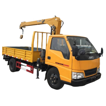 China Nowa ciężarówka JMC Crane z pojedynczą/podwójną kabiną - 3 -tonowe mini ciężarówka ładunkowa w dobrej cenie