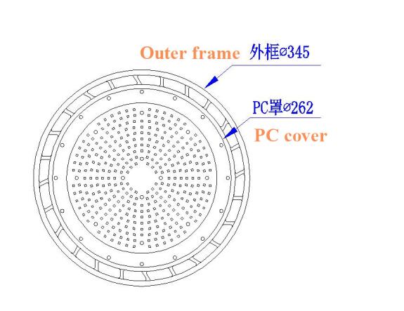 250W High bay led