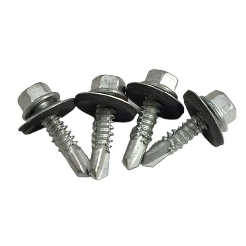 Hex head self drilling screw