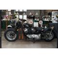 Motocicletta classica di software bobber