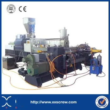 Double Stage Wind Cooling Rub Surface Hot Cutting Granulating Unit Pelletizing Line