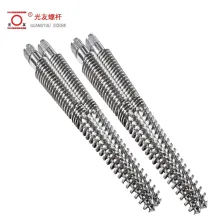 পিভিসি পাইপ এক্সট্রুশন মেশিনের জন্য বাইমেটালিক স্ক্রু ব্যারেল