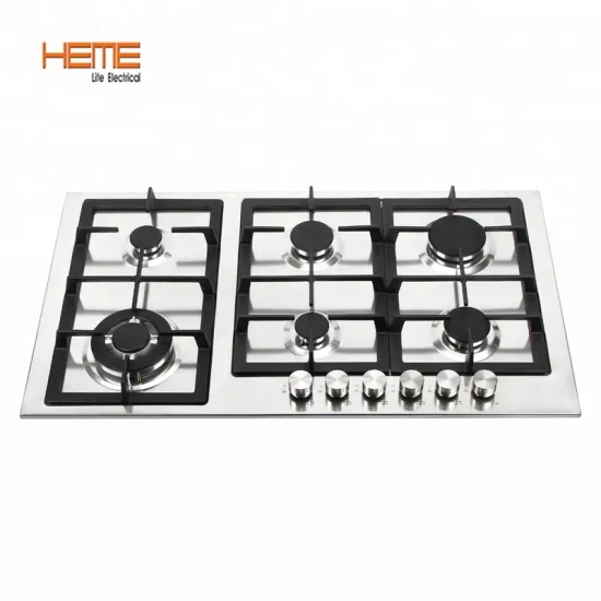 Stainless Steel Gas Cooktop with Automatic Ignition