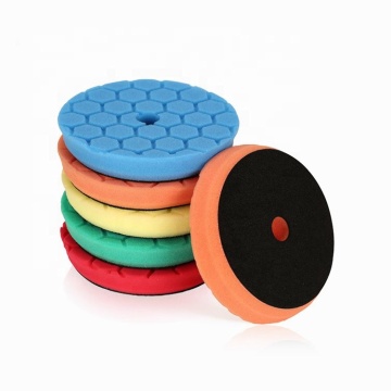 5 Inch Hard Backing Car Cutting Pad Buffing Tool Kit with DA Polishing Pads for Polisher