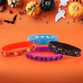 Halloween 30pcs Rubber Bracelets Kids Silicone Wristbands