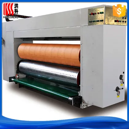 high productive printing grooving die-cutting machinery in Hongsheng BRAND