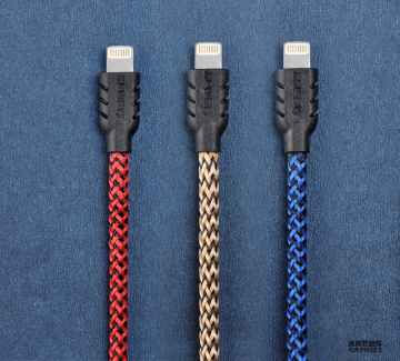 High Quality Remax Flying Speed Data transfer and Charging 2 in 1 Nylon Copper Core 2.1A 1.0m flat micro usb cable