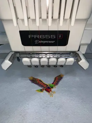 Hot Sale Brother PR655 Single Head Industrial Embroidery Machine