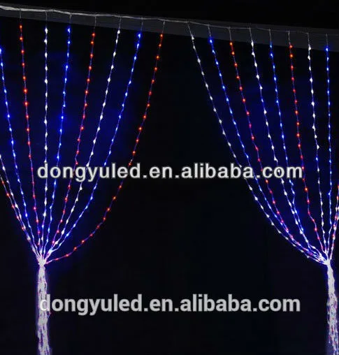 DUBAI WHOLESALE MARKET WHITE CHRISTMAS LED CONNECTIBLE CURTAIN LIGHTS OUTDOOR COMMERCIAL LED CURTAIN LIGHTS