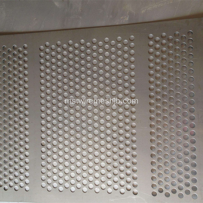 Round Hole Galvanized Sheet Steel berlubang