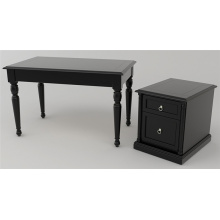 Executive Office Table mit beweglicher Kabinett