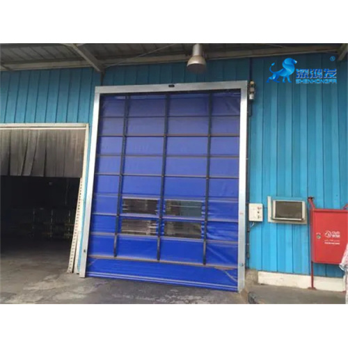 PVC Rapid Rolling Shutter Industry Stapel -Tür