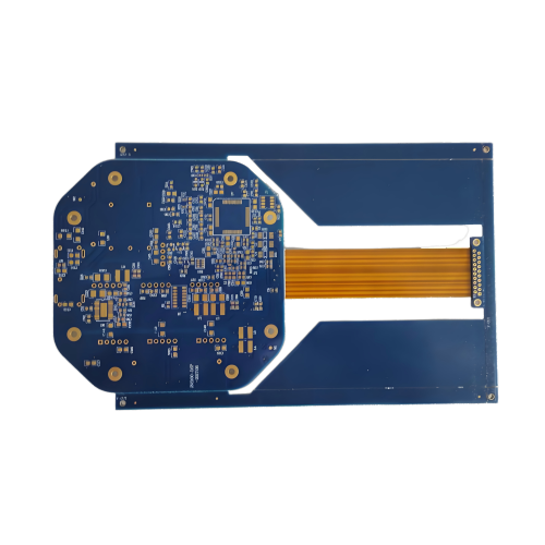 PCB semi rigid-flex (R-FPCB) con ciego a través de