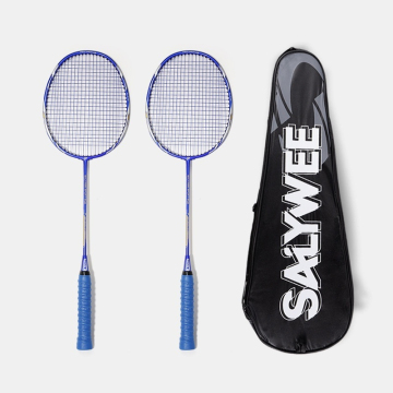 Raccorda da badminton in carbonio personalizzato di alta qualità con presa PU e albero di grafite