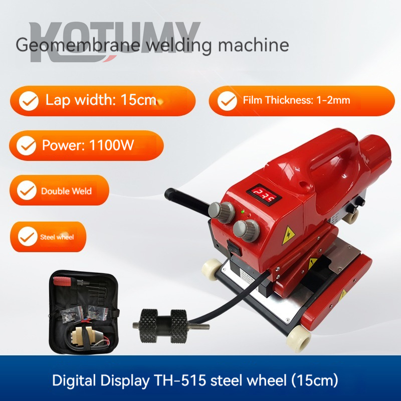 Digital Display Hot Wedge Welder for Geomembrane and HDPE Sheet Welding