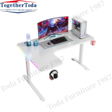 Home Office Led Lights Pc Gaming Computer Table