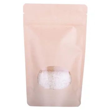 Laminated Material Clear Window paper 8oz food Bag