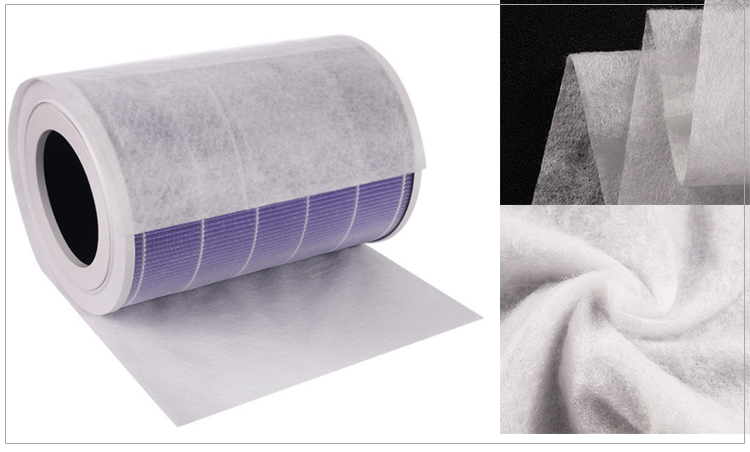 Air conditioner Non-woven polyester particle white fiber filter material media Filter Cotton g3