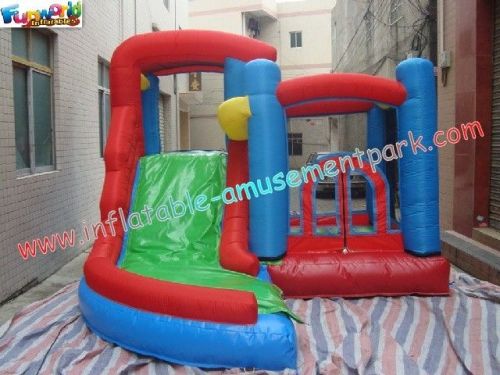 Customized Home-use Inflatable Bounce Houses , Mini Jumping Slide