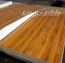 Top kwaliteit pvc houten tafel bovenste blad