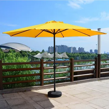 High Quality Sun Waterproof Hanging Market Umbrellas for Beach, Garden, Patio & Bases
