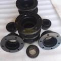 Blackened precision gear spline sleeve machining