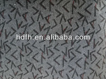 circle print bus fabric with sponge