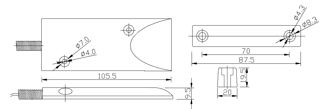 FBMC60-1 magnetic contact