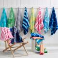 custom sublimation printed cotton sand free beach towel