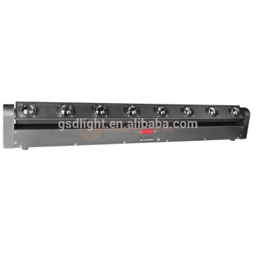 Professional 10w eight led beam moving head light led stage light for club